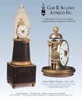 An ad for an antique Simon Willard shelf clock