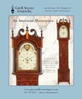 Ad for an antique New Jersey tall case clock