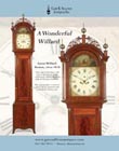 Ad for an antique Aaron Willard grandfather clock