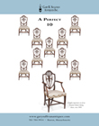 Ad for a set of 10 antique Newport dining chairs