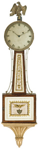 Simon Willard patent time piece or banjo clock