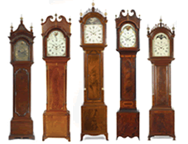 antique grandfather clocks, antique tall case clocks, antique tall clocks