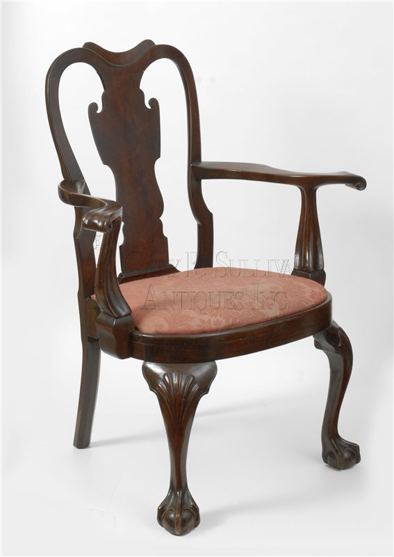 Queen Anne Armchair, Philadelphia, PA