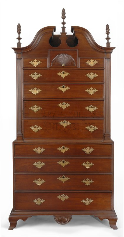 Chippendale Chest On Chest, Norwich, CT