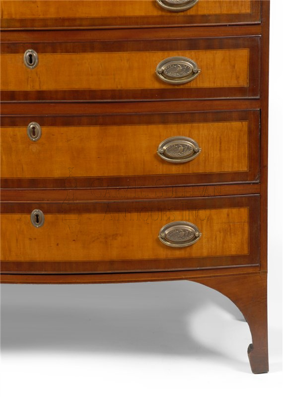 Federal Inlaid Chest, Weymouth, Mass