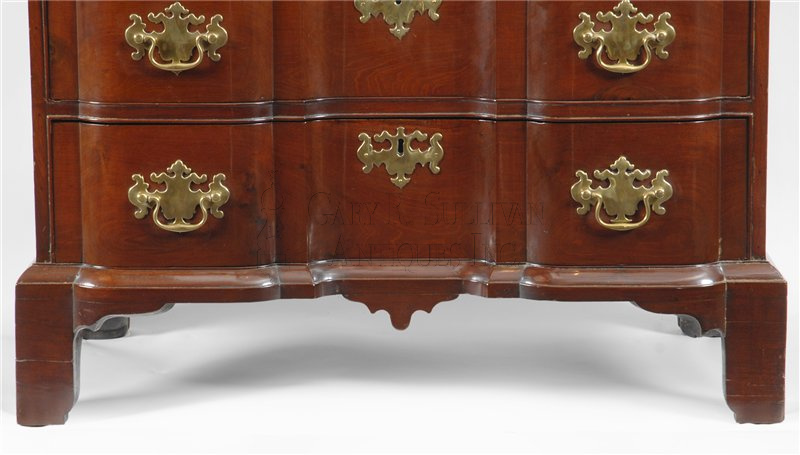 Block Front Chest of Drawers, Boston, Mass