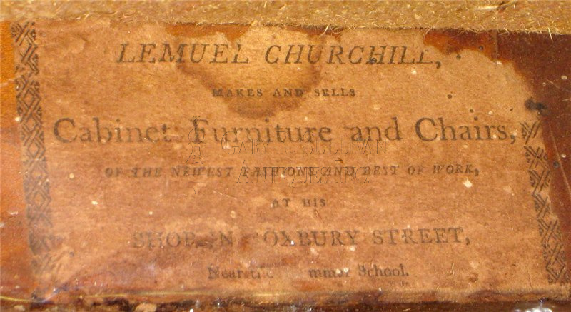 Churchill Lolling Chair, Boston, Mass