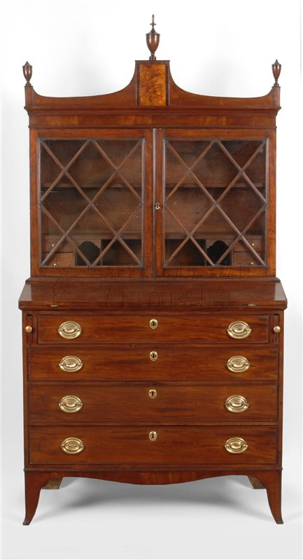 Federal Desk & Bookcase, Salem, Mass