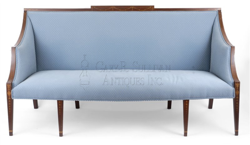 Federal Inlaid Sofa, New York, NY