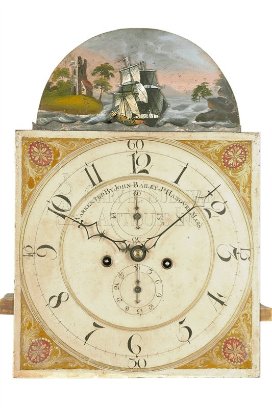 John Bailey Jr. Tall Clock (Hanover, Mass.)