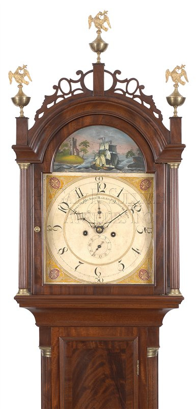 John Bailey Jr. Tall Clock (Hanover, Mass.)