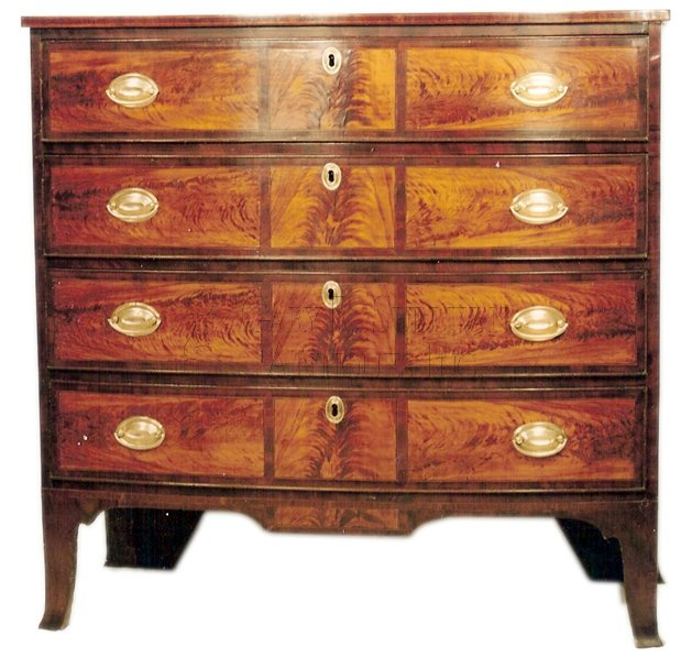 Thirteen Panel Chest of Drawers, Portsmouth, NH