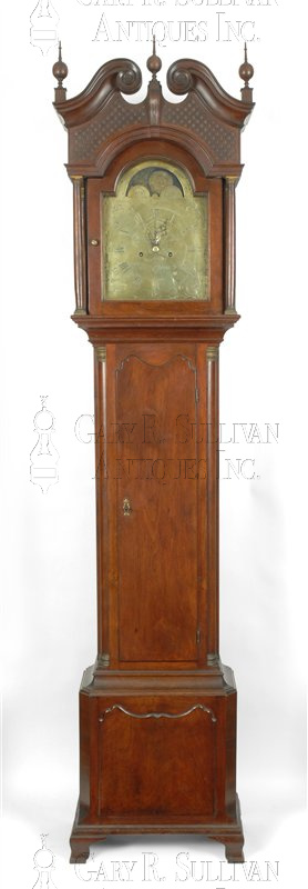 Aaron Lane Tall Clock (Elizabethtown, NJ)