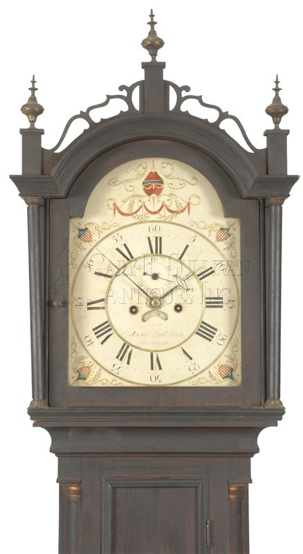 James C. Cole Tall Clock (Rochester, NH)