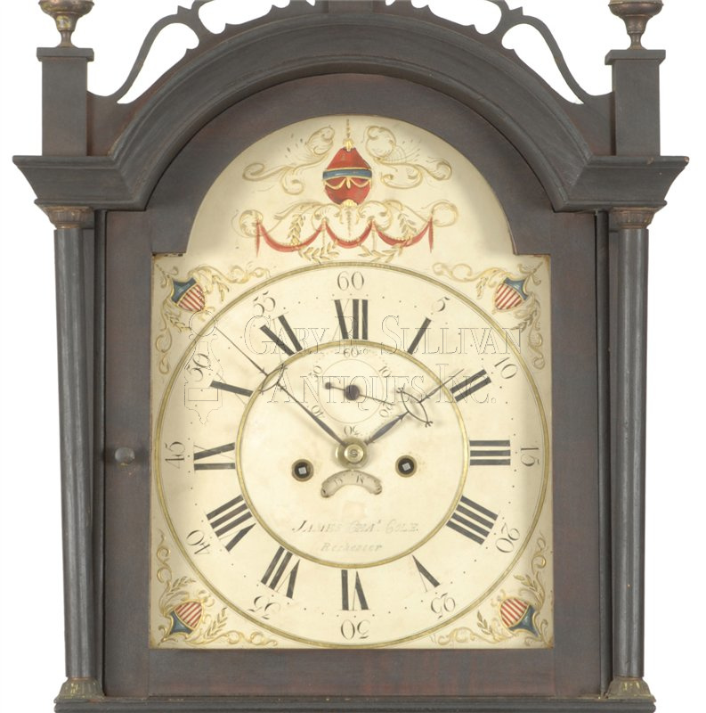 James C. Cole Tall Clock (Rochester, NH)