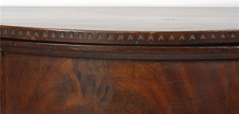 Chippendale demi-lune games table, Newport, RI