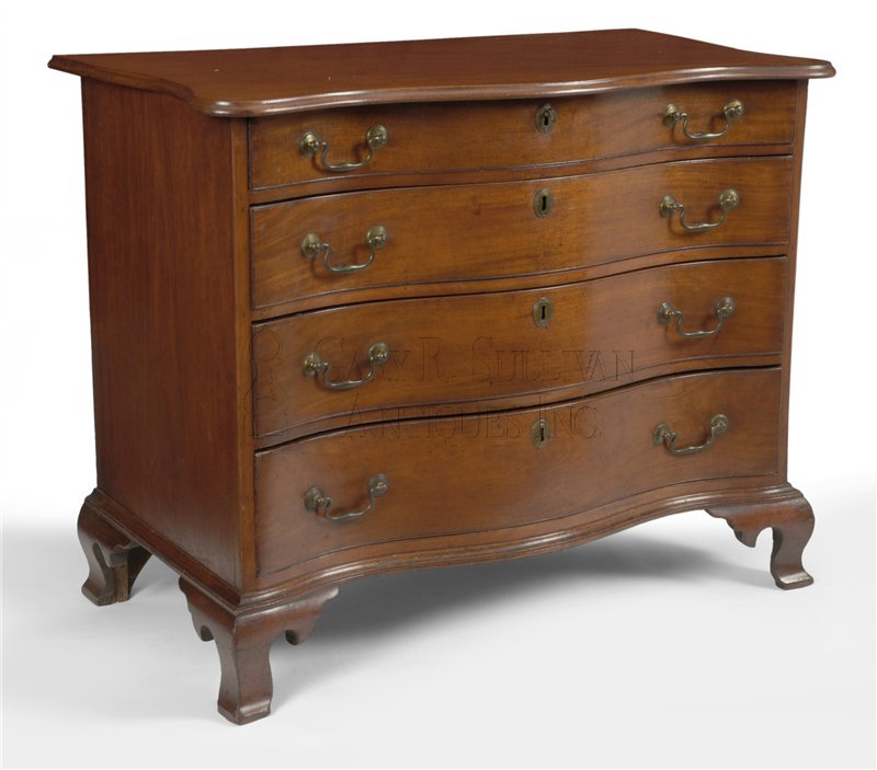 Chippendale Chest of Drawers, Salem, Mass