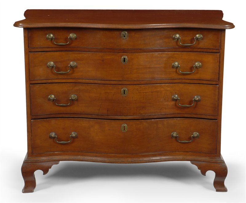 Chippendale Chest of Drawers, Salem, Mass