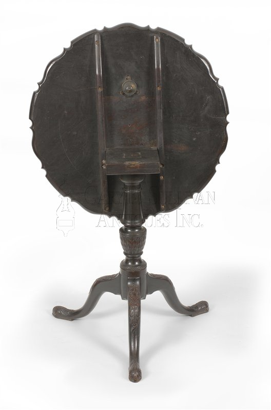 Chippendale tilt top tea table, circa 1770