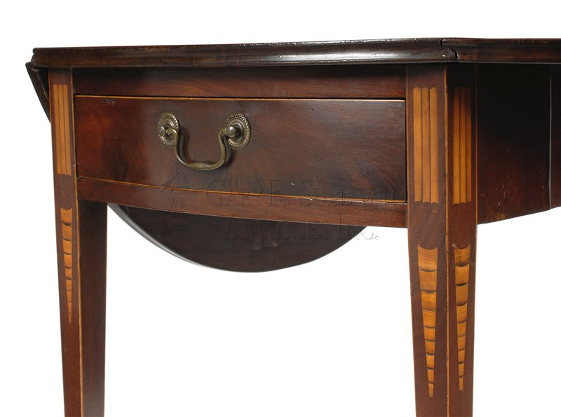 Federal inlaid Pembroke table, NY, circa 1790