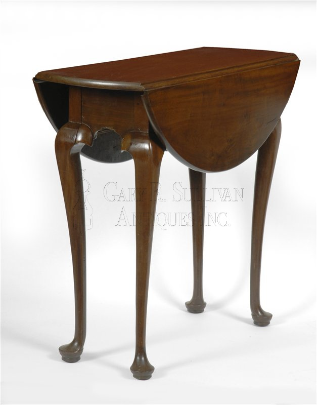 Queen Anne drop leaf table, Boston, circa 1760