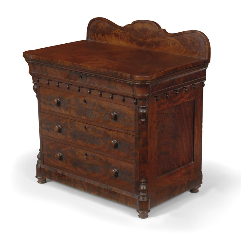 Empire Miniature Chest of Drawers, American circa 1840