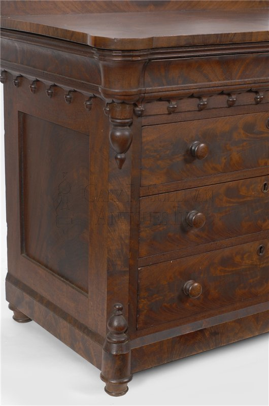 Empire Miniature Chest of Drawers, American circa 1840