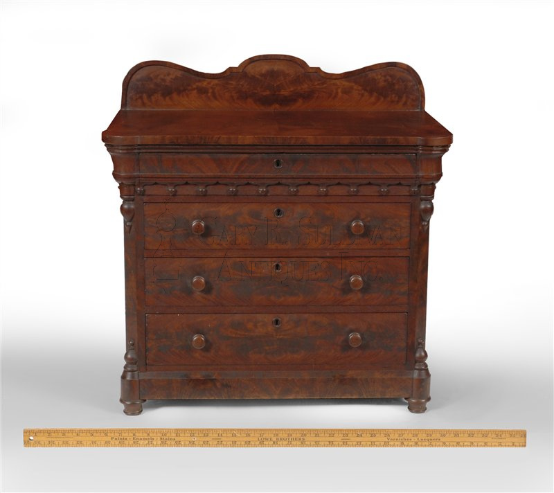 Empire Miniature Chest of Drawers, American circa 1840