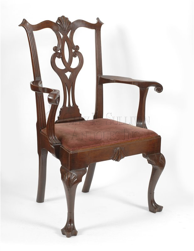 Chippendale Armchair, (Philadelphia, Pennsylvania)