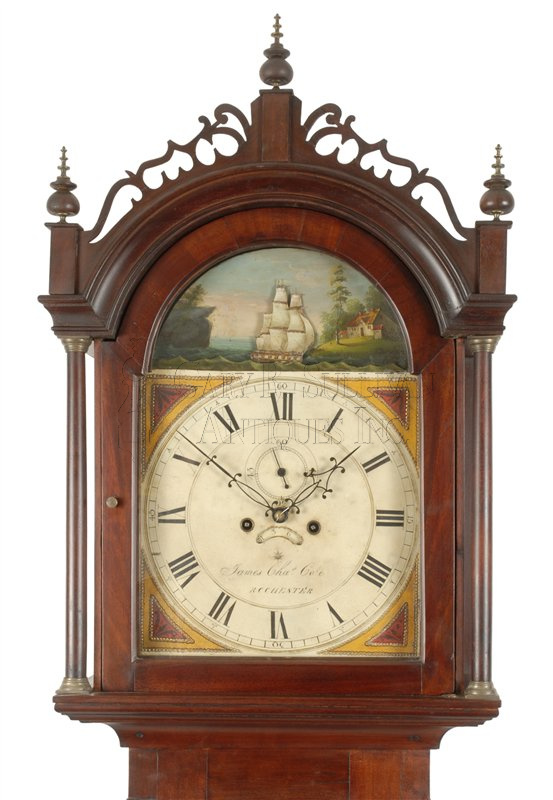 James C. Cole Tall Clock (Rochester, NH)