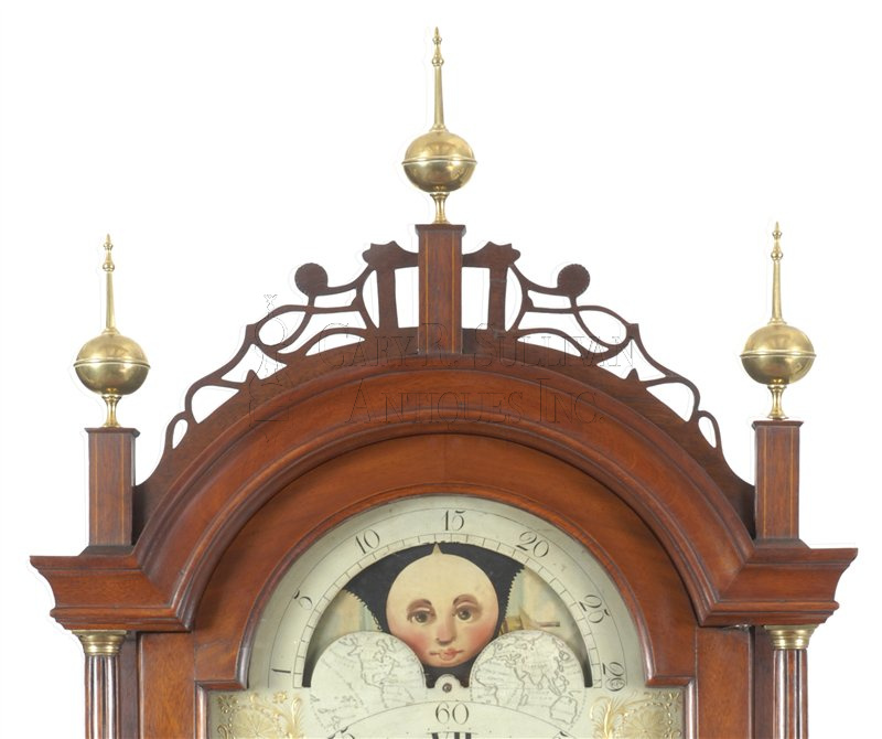 Joshua Wilder Tall Case Clock (Hingham, Mass.)