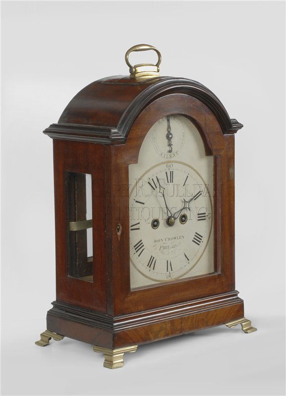 John Crowley Bracket Clock (Philadelphia, PA)