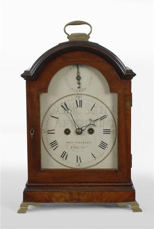 John Crowley Bracket Clock (Philadelphia, PA)