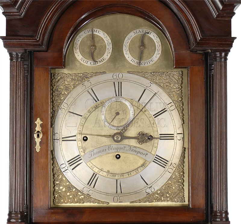 Thomas Claggett Tall Clock (Newport, RI)