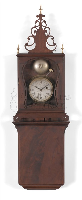 Aaron Willard Grafton Wall Clock (Grafton, Mass.)