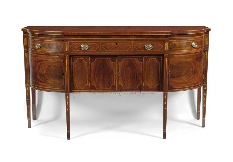 Federal Inlaid Sideboard, New York, NY