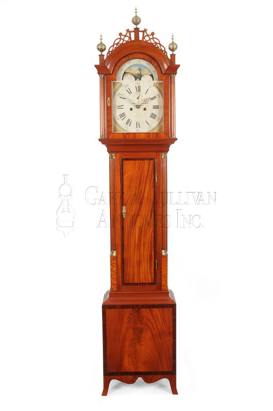 Roxbury Style Tall Clock (Southeastern, Mass.)