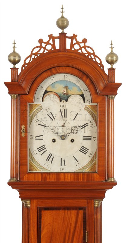 Roxbury Style Tall Clock (Southeastern, Mass.)