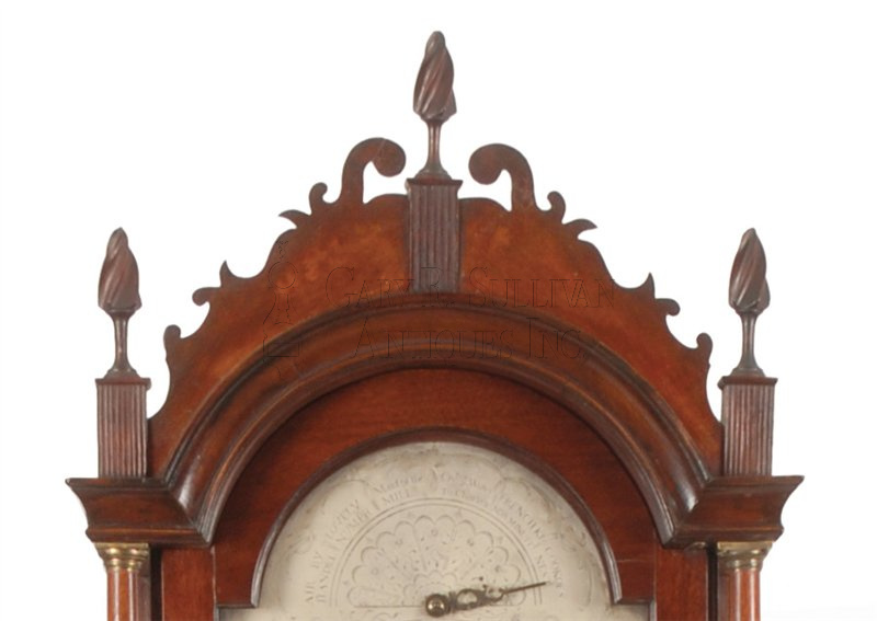 Daniel Burnap Musical Tall Clock (East Windsor, CT)