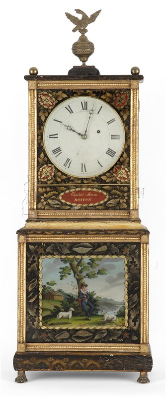 Ezekiel Jones Shelf Clock (Boston, Mass.)