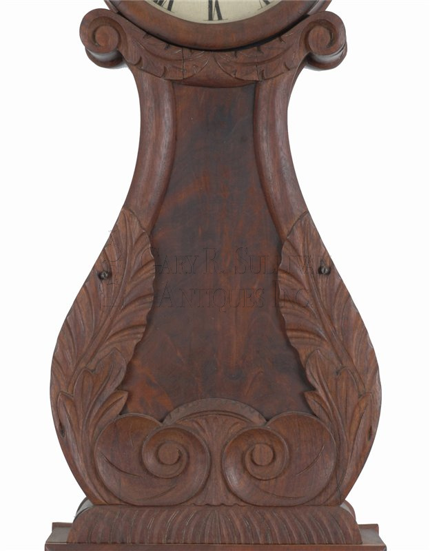 Classical Banjo Box Lyre Clock (Boston, Mass.)