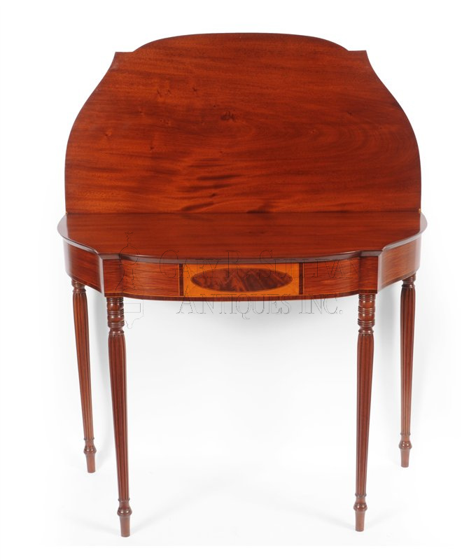 Federal Inlaid card table, (Boston, circa 1790)