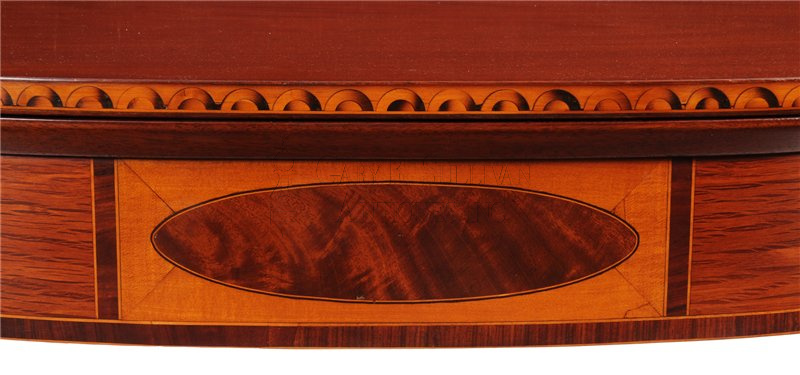 Federal Inlaid card table, (Boston, circa 1790)