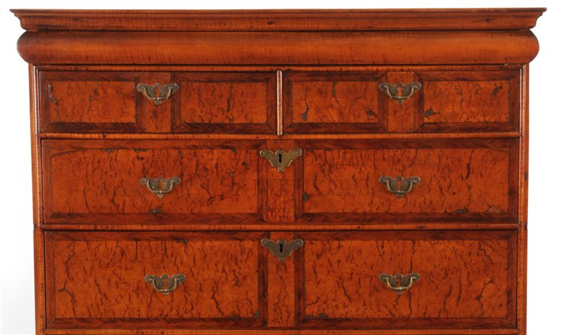 William & Mary walnut highboy (Newport, Rhode Island)