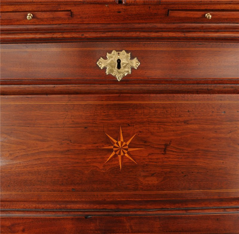 William and Mary desk and bookcase (Providence, RI)