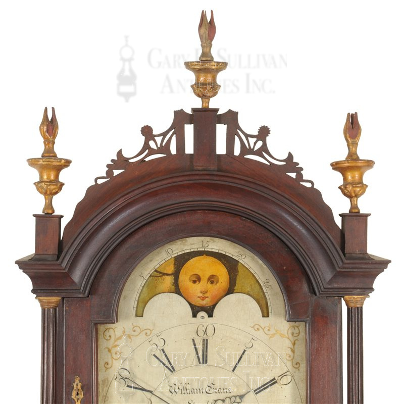 The Coney Family Chippendale Tall Clock (Stoughton, MA)