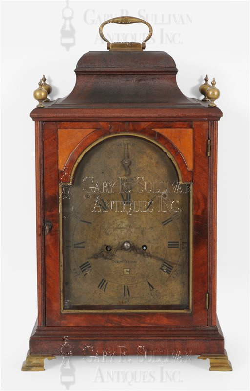 Effingham Embree Bracket Clock (New York City, NY)