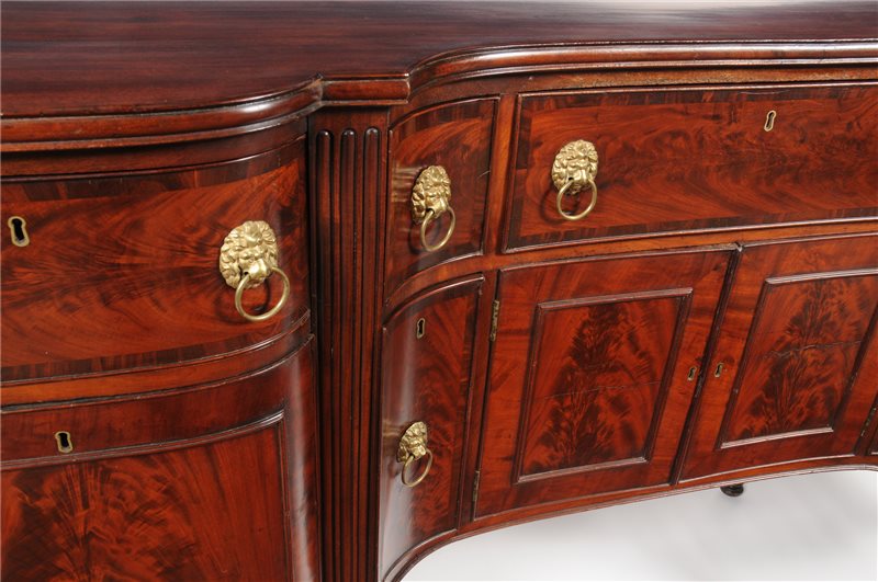 Seymour Federal mahogany sideboard (Boston, Mass)