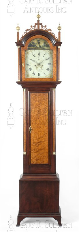 Frederic Wingate Tall Case Clock (Augusta, ME)