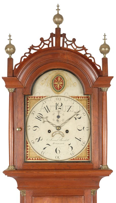 Samuel Ranlet Tall Clock (Monmouth, ME)